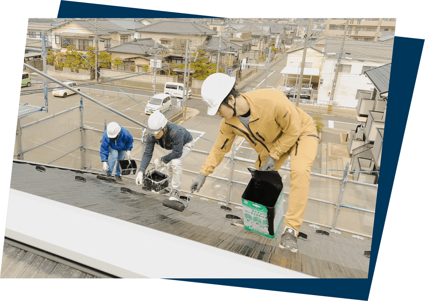 この道20年の一級塗装技能士が担当